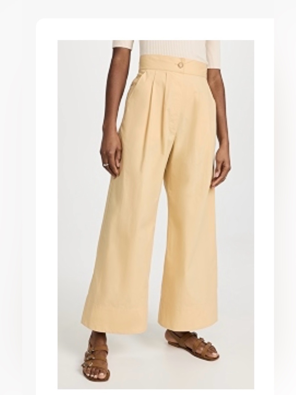 Rachel Comey Coxsone Pants in Corn, size 4